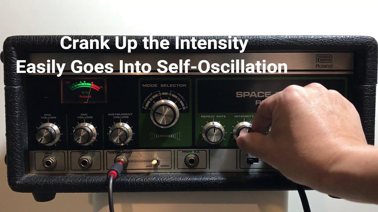 RE-101 demo 1080p. Fully refurbished Roland RE-101 Space Echo