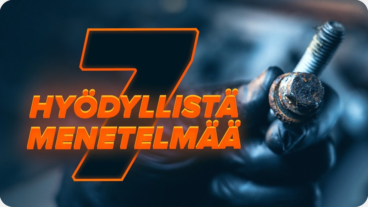Kuinka poistaa pultti, joka on mennyt py&ouml;re&auml;ksi ilman hitsausta | AUTODOCIN vinkit