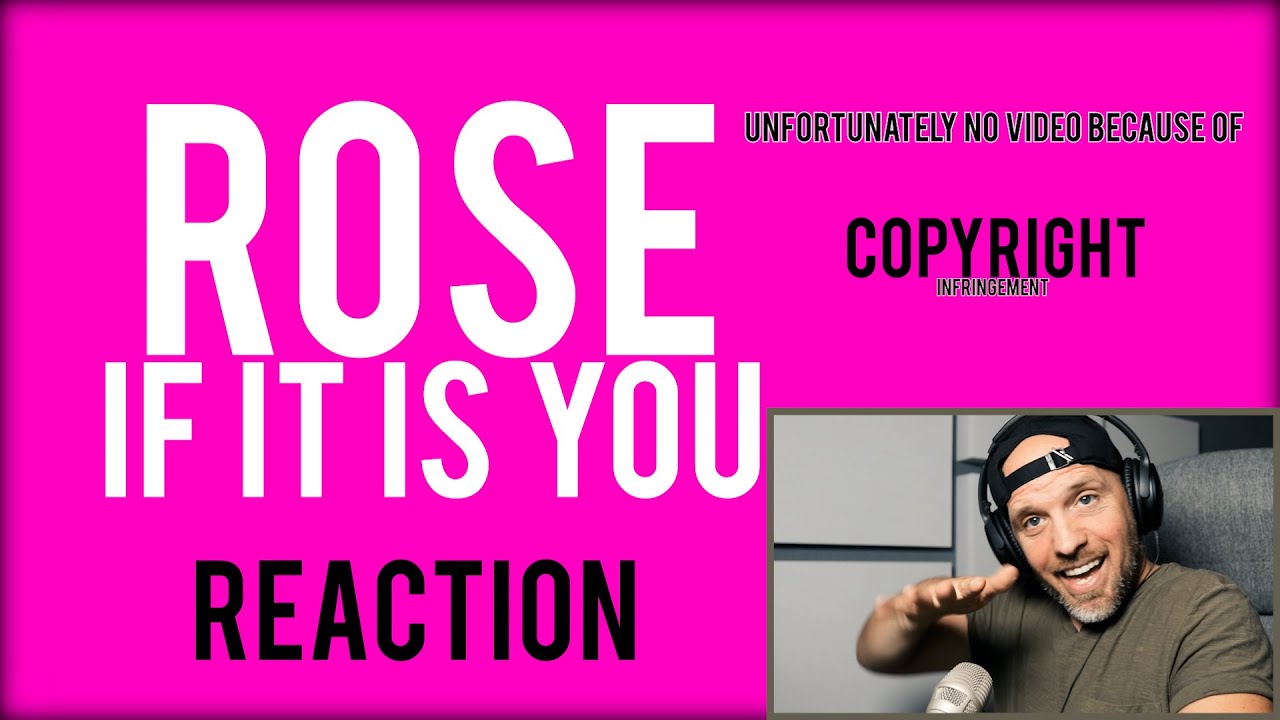Vocal Coach reacts to Rose - Blackpink - If it is you [German]