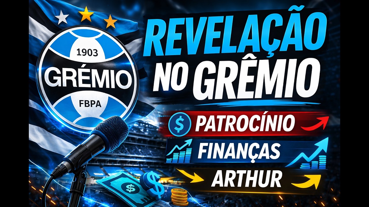 Odorico ABRE O JOGO sobre patrocínio, Arthur e finanças do Grêmio
