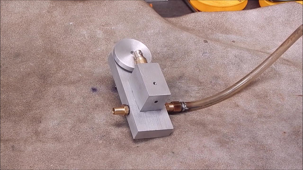 The latest project - build a steam engine