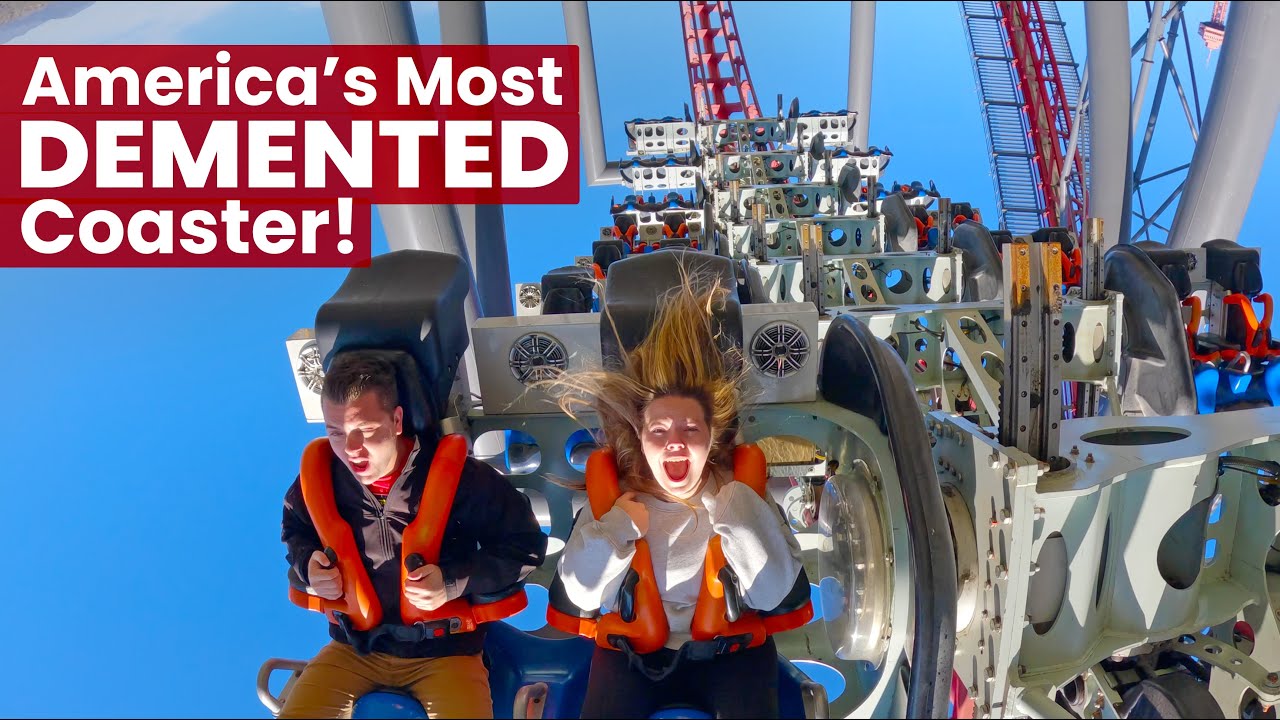 Riding X2 at Six Flags Magic Mountain! One of the Craziest Roller Coasters in the World!