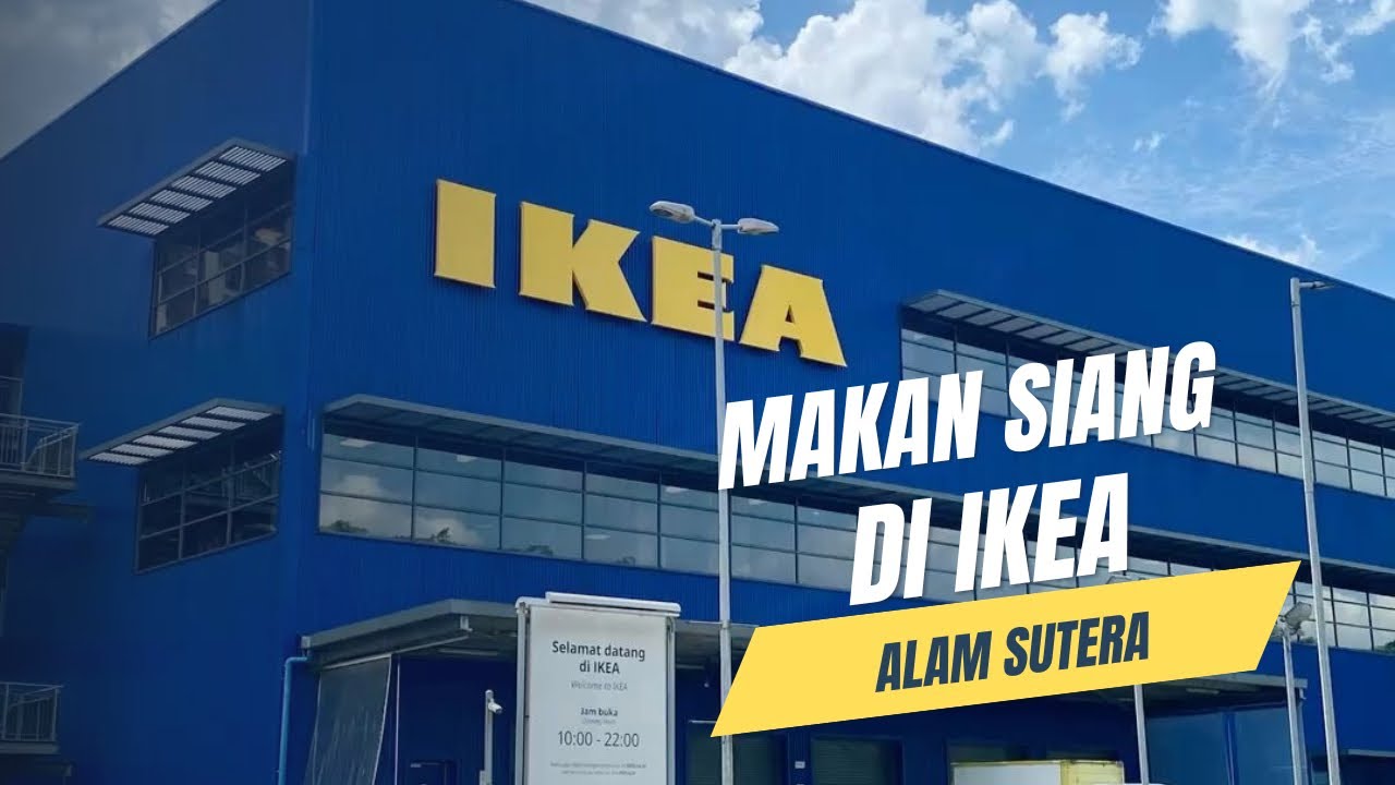 MENCOBA MENU MAKAN SIANG DI #IKEA