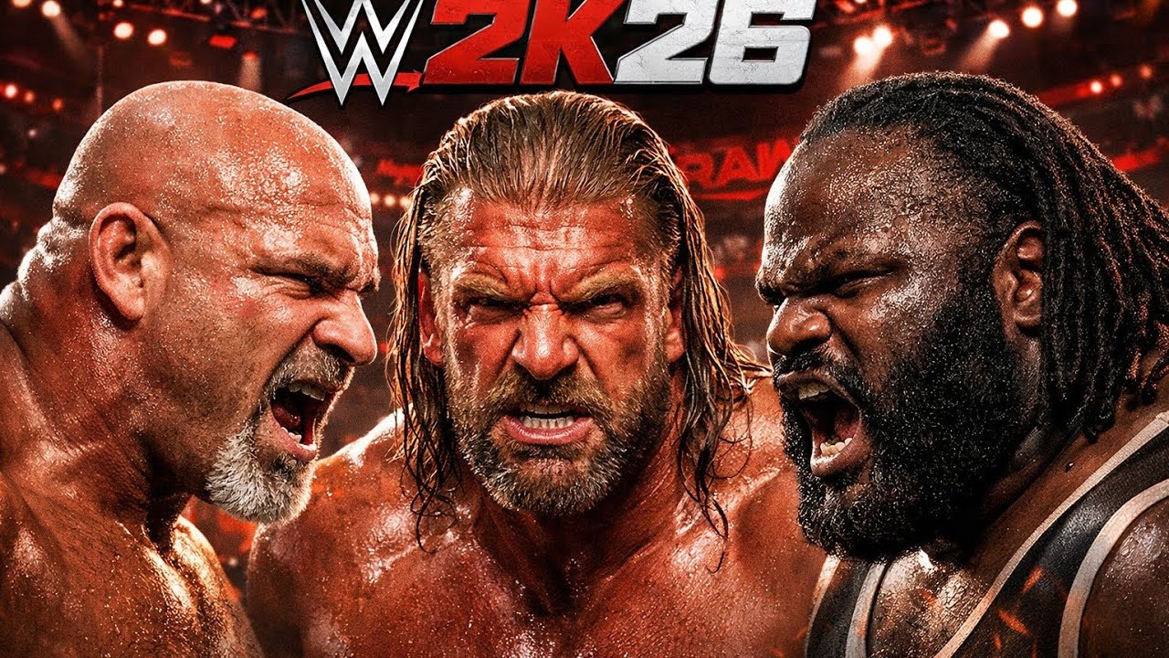 Goldberg vs Triple H vs Mark Henry – Ultimate Triple Threat Battle