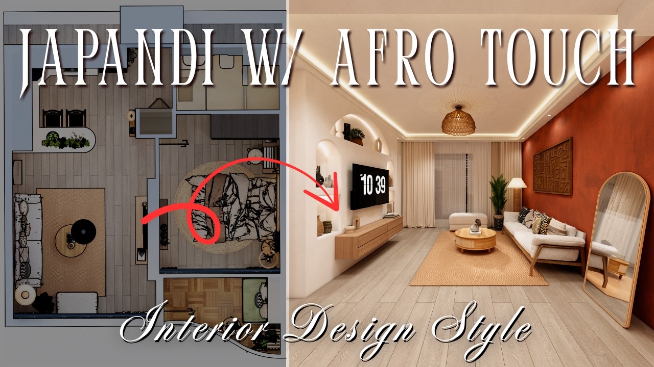 How to Design a Small Space That Actually Works – Japandi Afro Fusion | Home Transformation