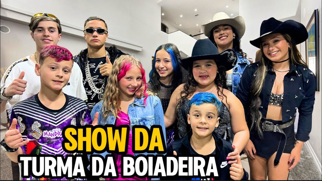 TUDO OQUE ACONTECE NOS SHOWS DA TURMA
