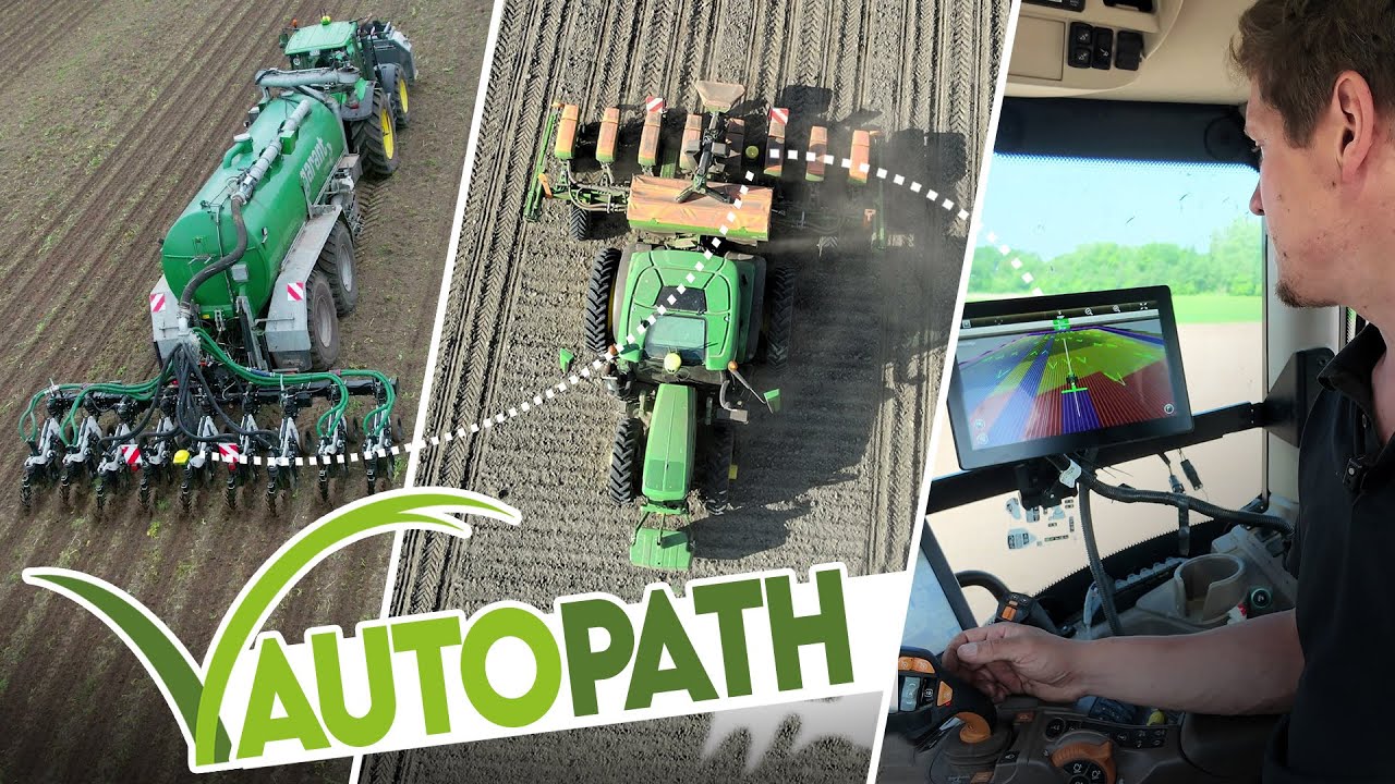 💡 StripTill ohne Glyphosat & ohne Mineraldünger – AutoPath macht's möglich 🌽