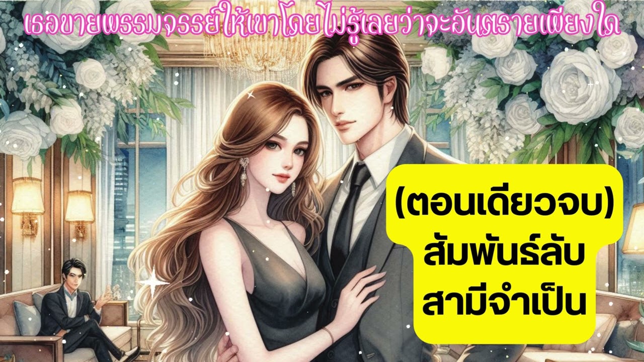 (ตอนเดียวจบ) สัมพันธ์ลับสามีจำเป็น เธอขายพรหมจรรย์ให้เขาโดยไม่รู้เลยว่าจะอันตรายเพียงใด #นิยายเสียง