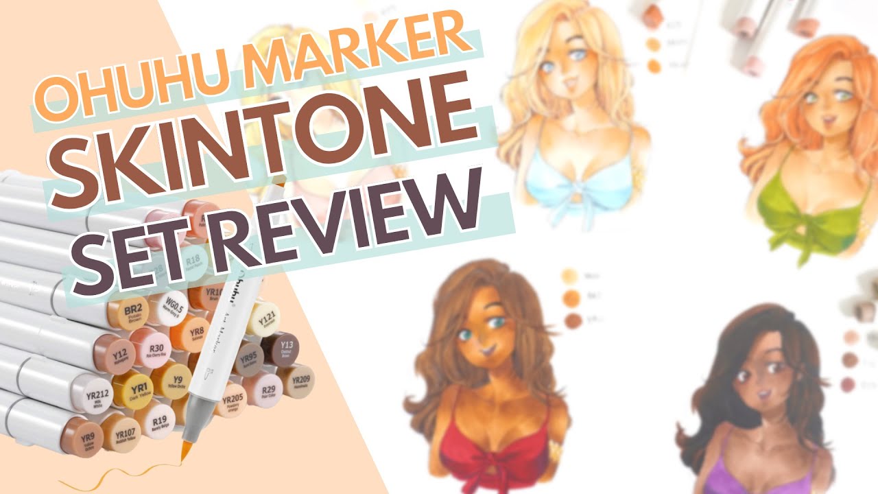 Wie viele KOMBINATIONEN mit dem neuen OHUHU HAUTFARBENSET? | Skintone Set Review