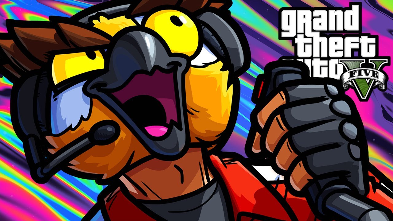 GTA5 Online Funny Moments - Owls Can't Fly Helicopters!