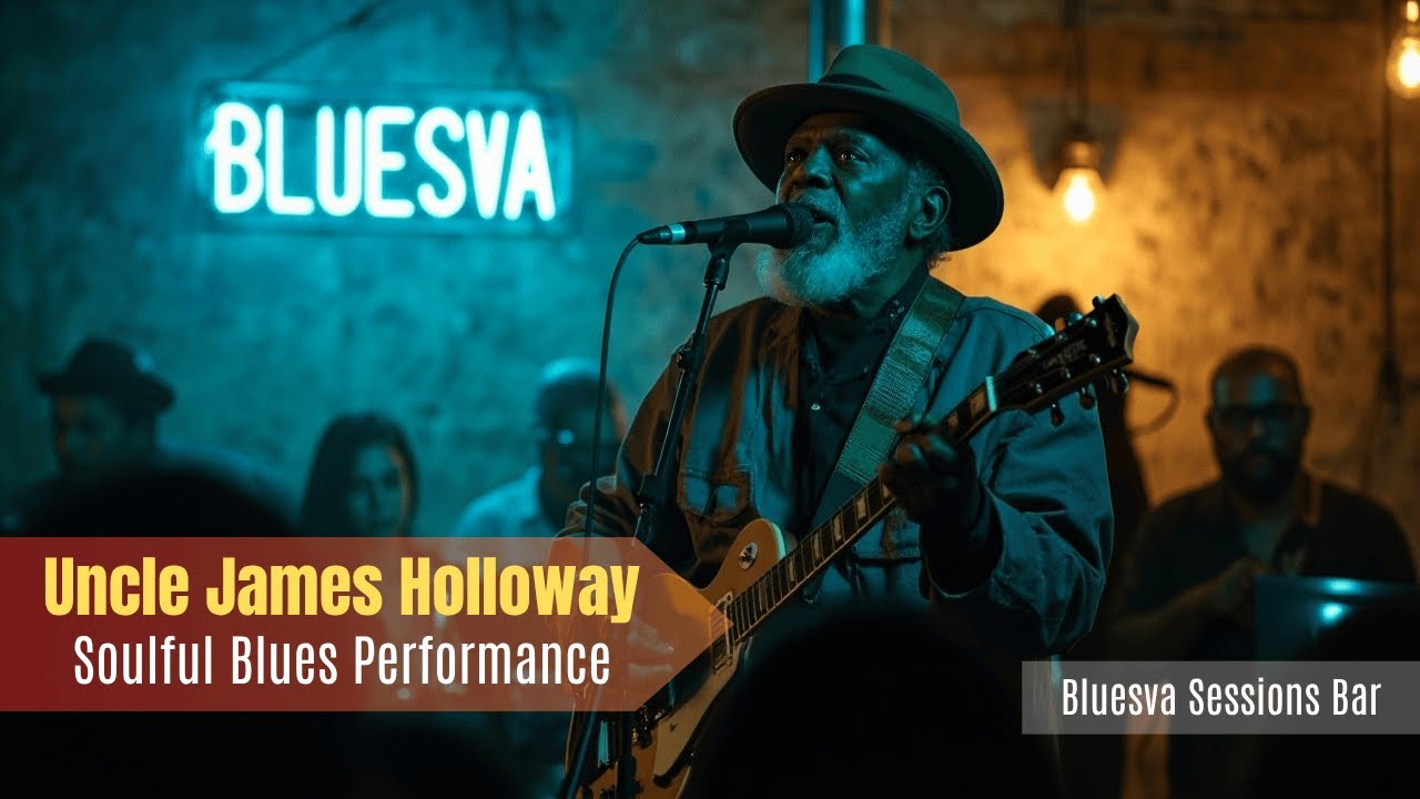 Uncle James Holloway | Soulful Blues Performance | Bluesva Sessions & Bar