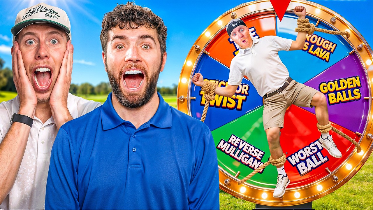 BIG WEDGE ULTIMATE SPIN THE WHEEL GOLF CHALLENGE!