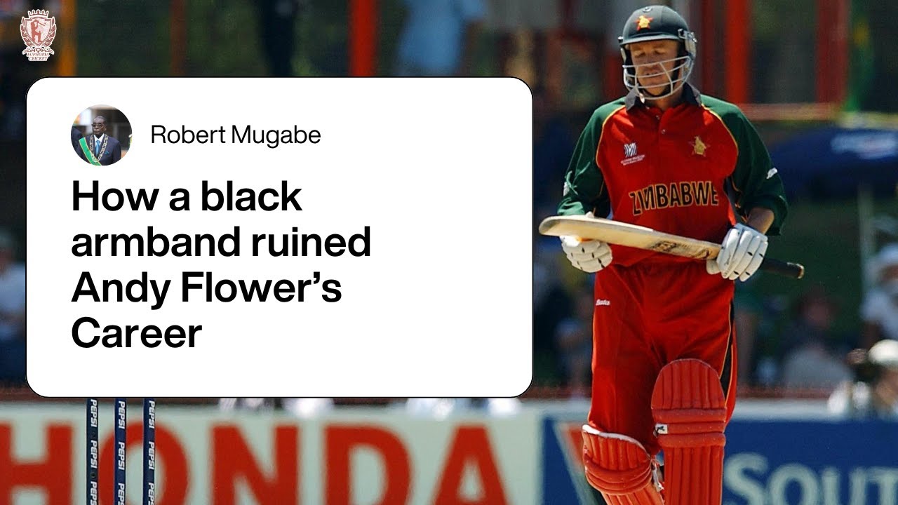 How a black arm band ruined Andy Flower's career #euphoriacricket