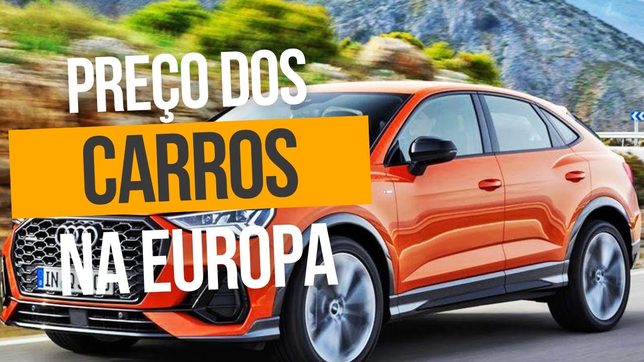 Esses são os preço dos carros na Espanha
