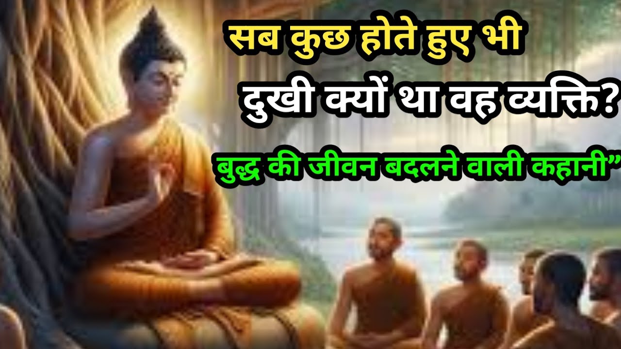 सब कुछ होते हुए भी दुखी क्यों था वह व्यक्ति? | बुद्ध की जीवन बदलने वाली कहानी  Gautam Buddh 
