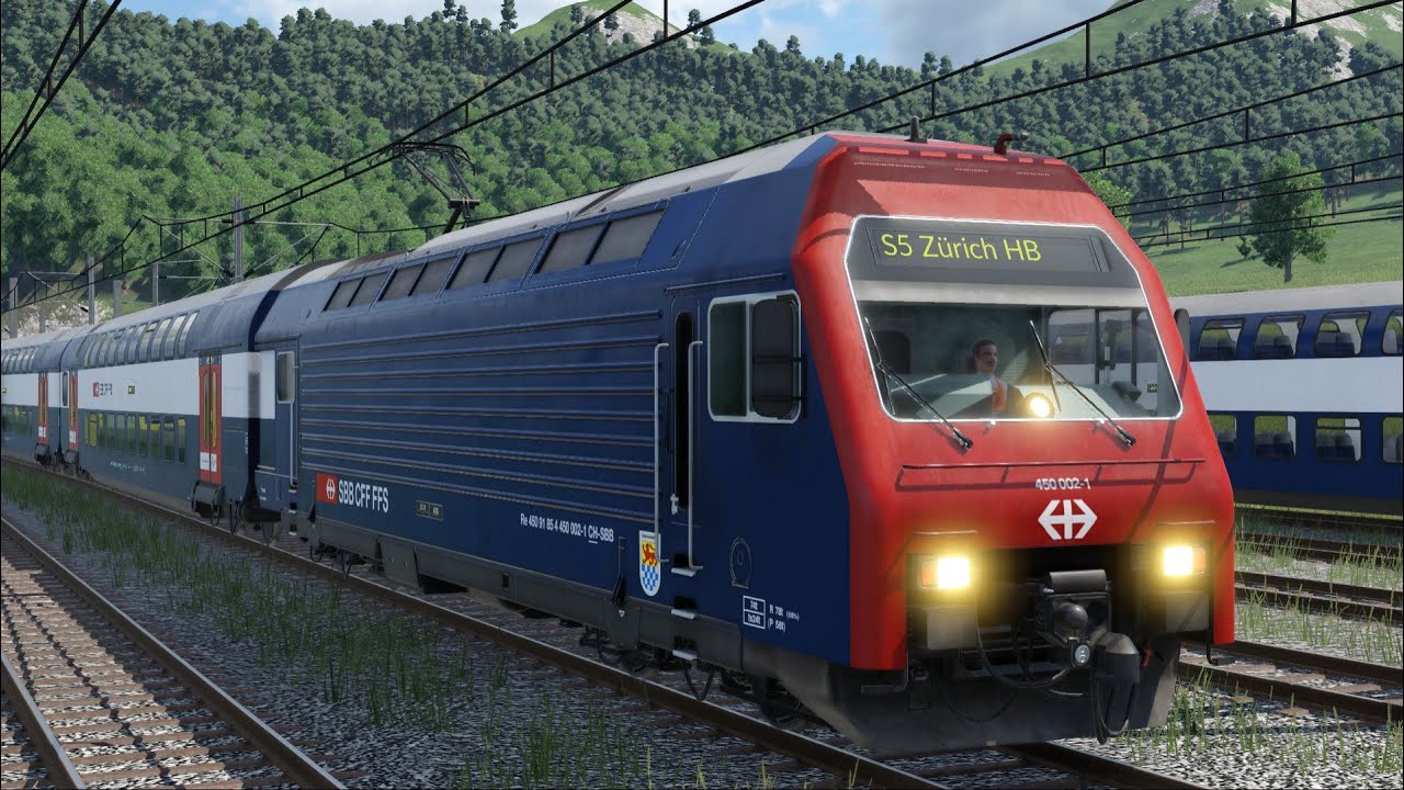 Transport Fever 2 Modvorstellung: Re 450 DPZ Pendel