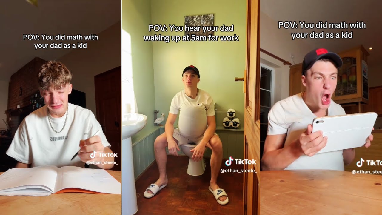 The Things We All Did as Kids 😭🔥 | Best Ethan Steele Funny TikTok Compilation with Brady & Others