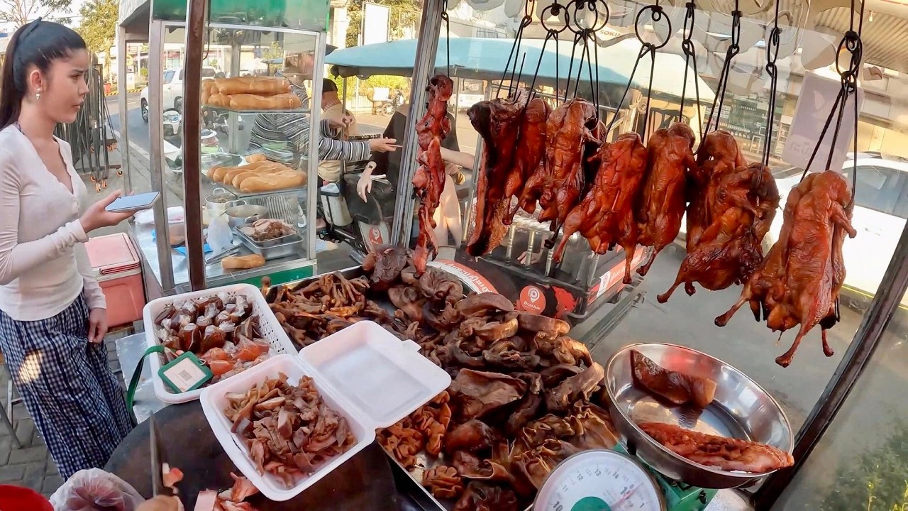 Incredible! Cambodian Street Food, Chopped Meat & More - Cambodia Food Market Collection 2026