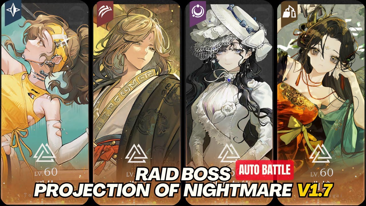 Reverse: 1999 CN - Auto Battle SSS Raid Boss | GETIAN JIU NIANGZI ISOLDE TOOTH FAIRY