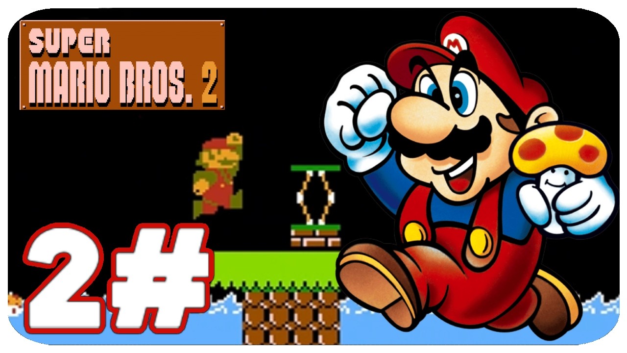 Super Mario Bros.: The Lost Levels - Прохождение игры - Часть 2 - Мир 2 (Famicom)
