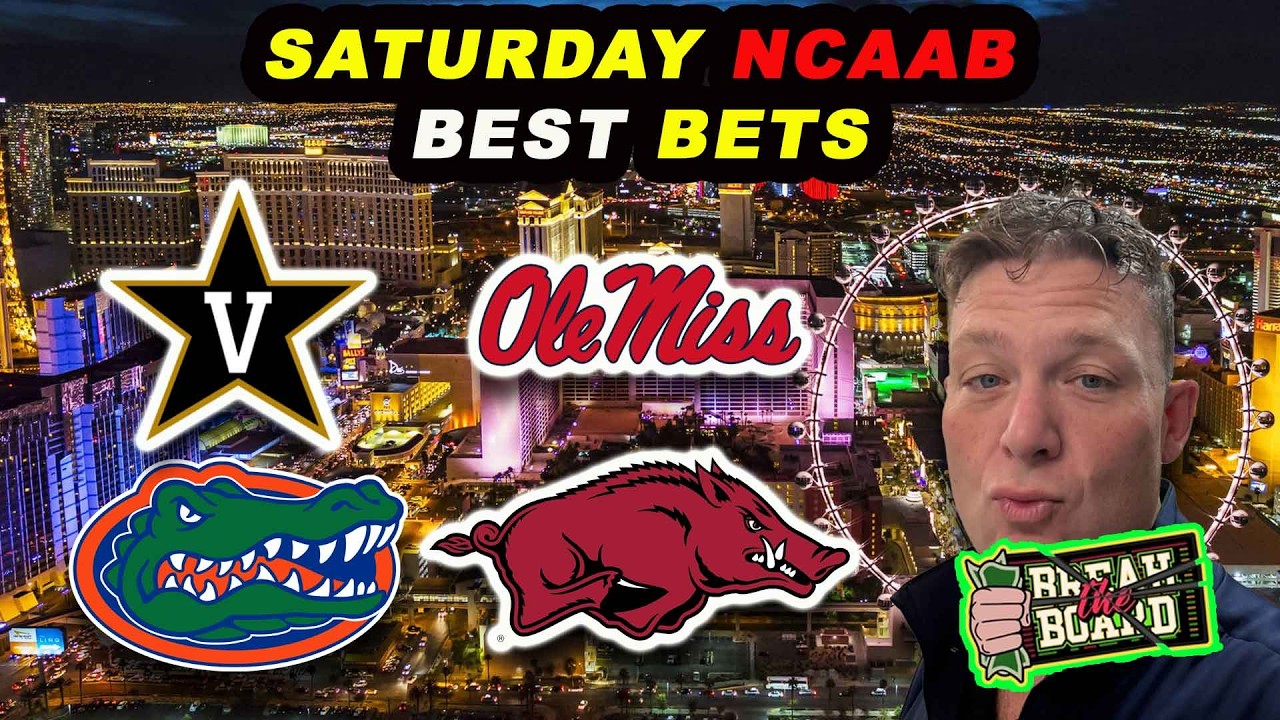 College Hoops Saturday Best Bets 🏀 SEC & A-10 Tournament Betting Angles