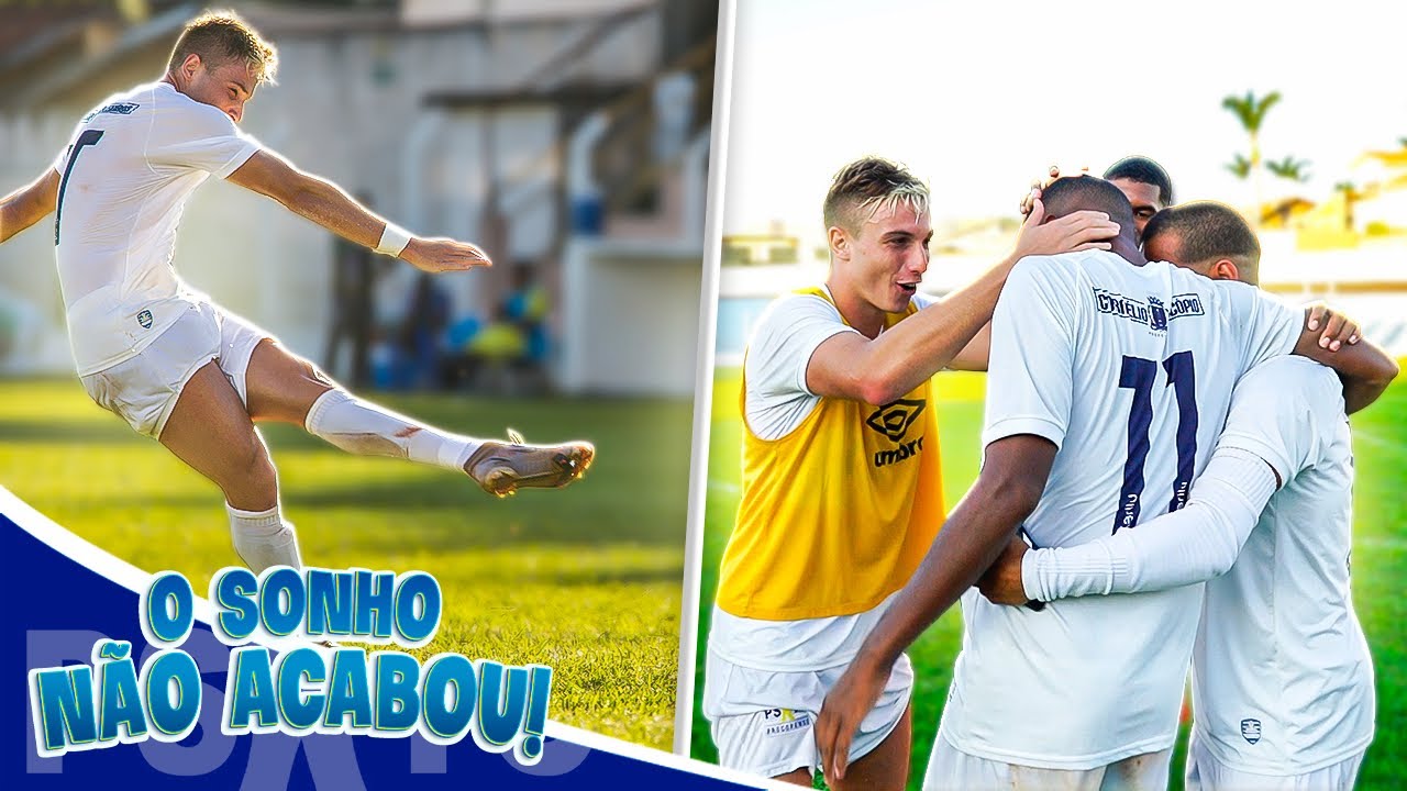 VITÓRIA DE VIRADA EMOCIONANTE E QUASE FIZ GOL DE FALTA!! (O SONHO NÃO ACABOU) #31