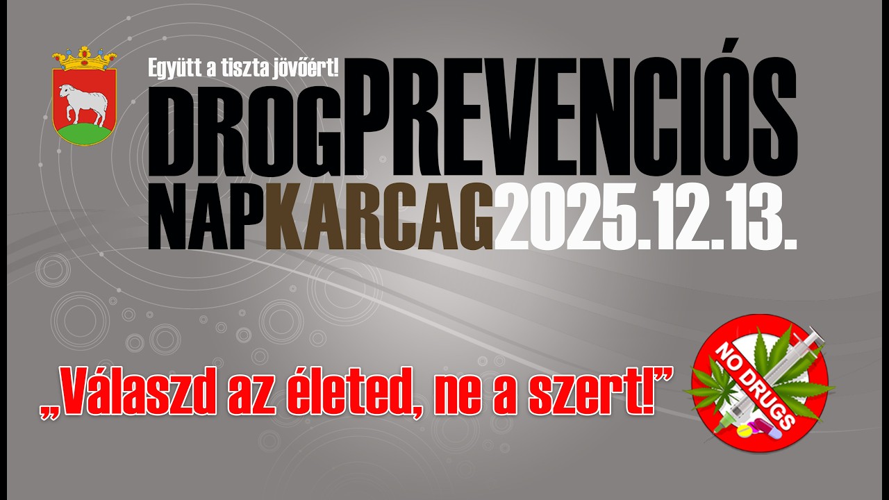 Drogprevenciós nap - 2025