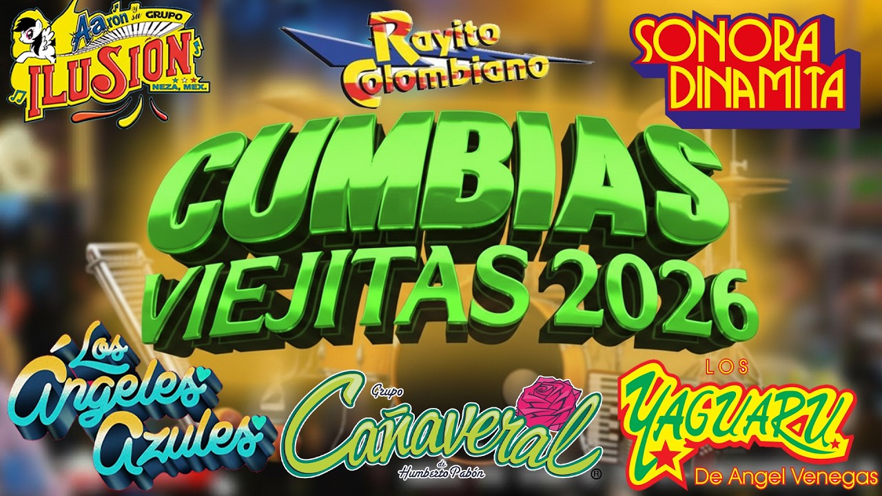 CUMBIAS DEL RECUERDO PARA BAILAR 🥁 LOS ÁNGELES AZULES, SONORA DINAMITA MIX 2026