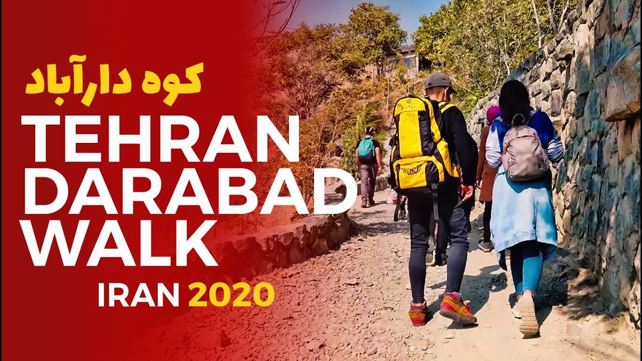 TEHRAN WALK | Darabad Mountain | IRAN 2020 - کوه دارآباد