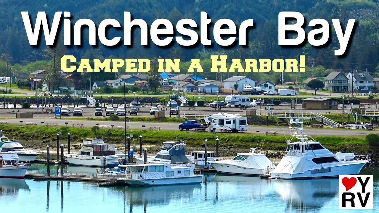 RV Camping at Winchester Bay - Oregon Coast
