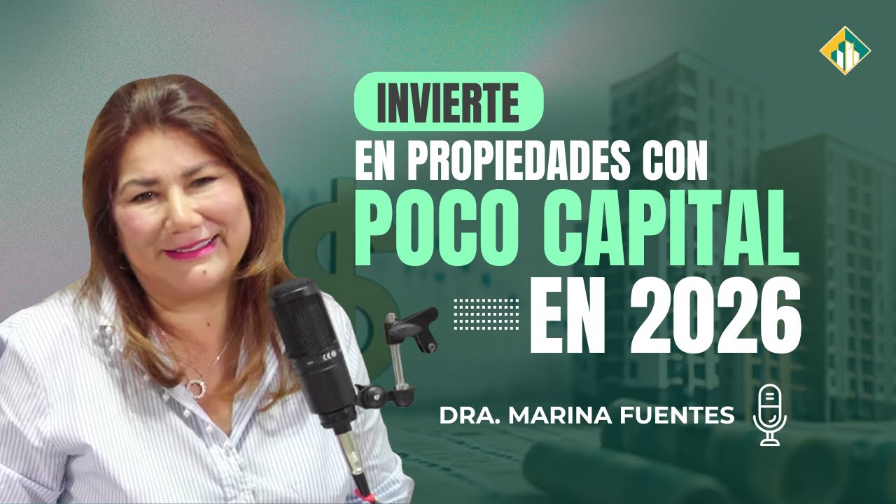 🏘️Invierte en propiedades con poco capital en 2026 💰