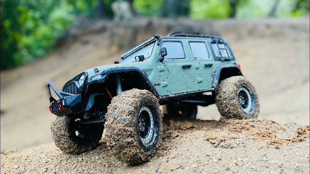 Absima Sherpa CR3.4 Jeep Wrangler Rubicon (YK4102) - Trail Tour