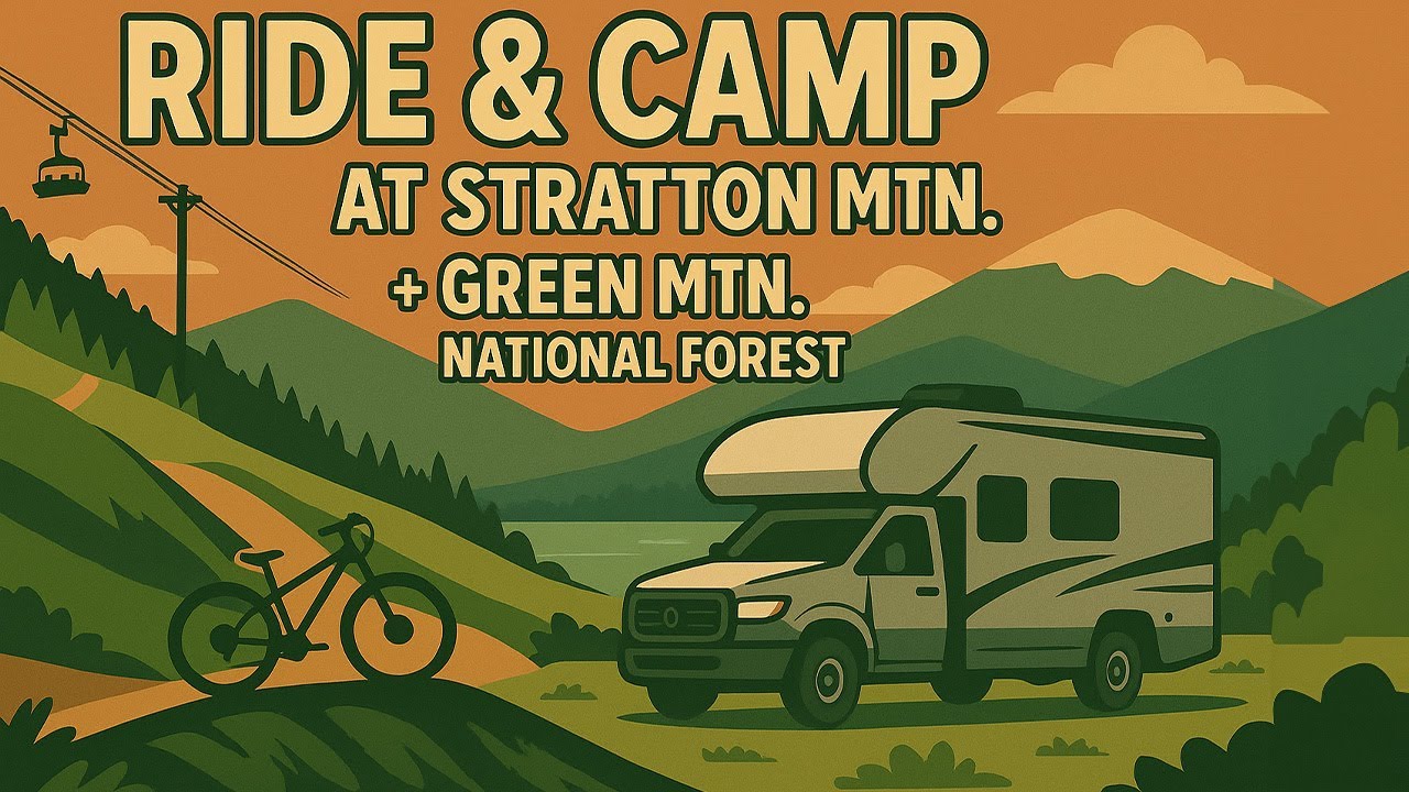 Discover the BEST Kept Secret of Vermont's Green Mountains - Boondocking and Mountain Biking