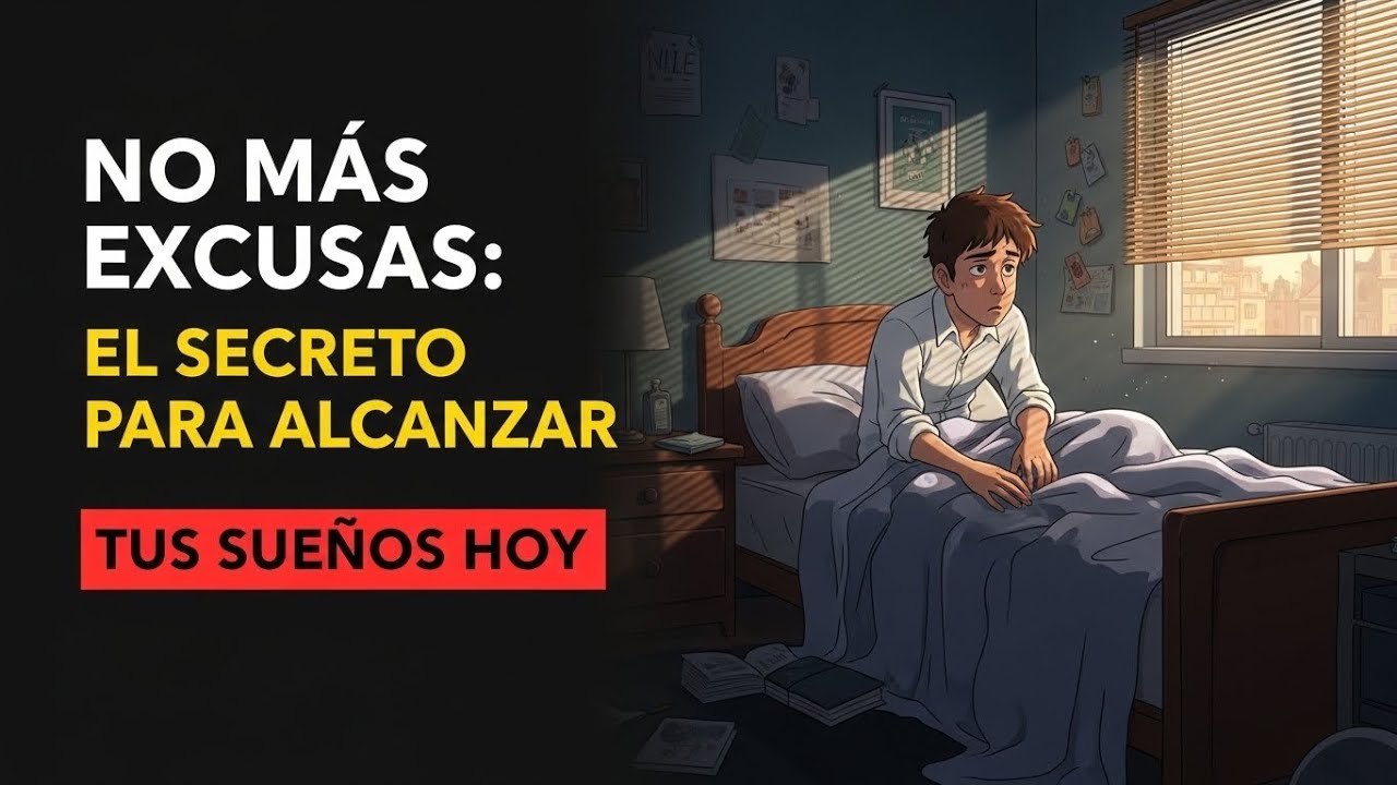 No Más Excusas: El Secreto para Alcanzar Tus Sueños Hoy.