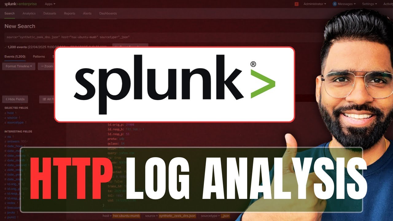 Splunk Basics: HTTP Log Analysis