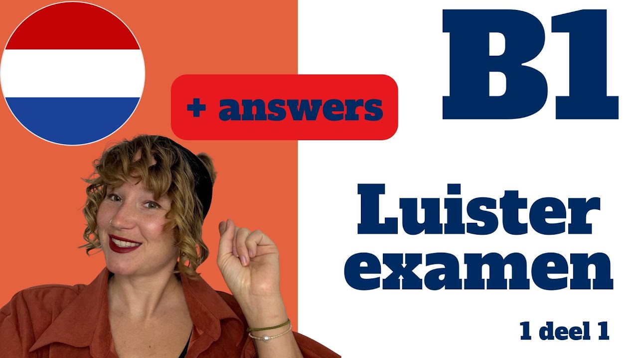B1 NT2 staatsexamen luisteren oefenexamen 1 deel 1 2026 - Dutch B1 practice exam new inburgering