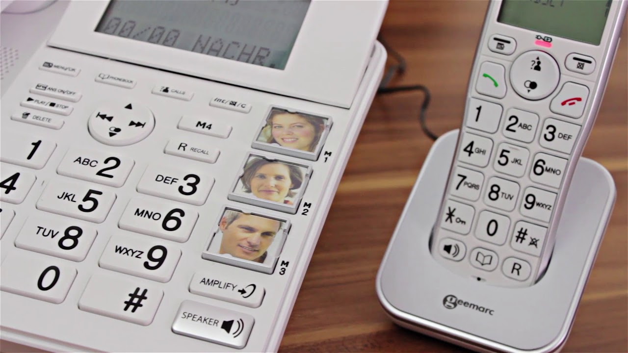 Seniorentelefon geemarc AmpliDECT 295 COMBI