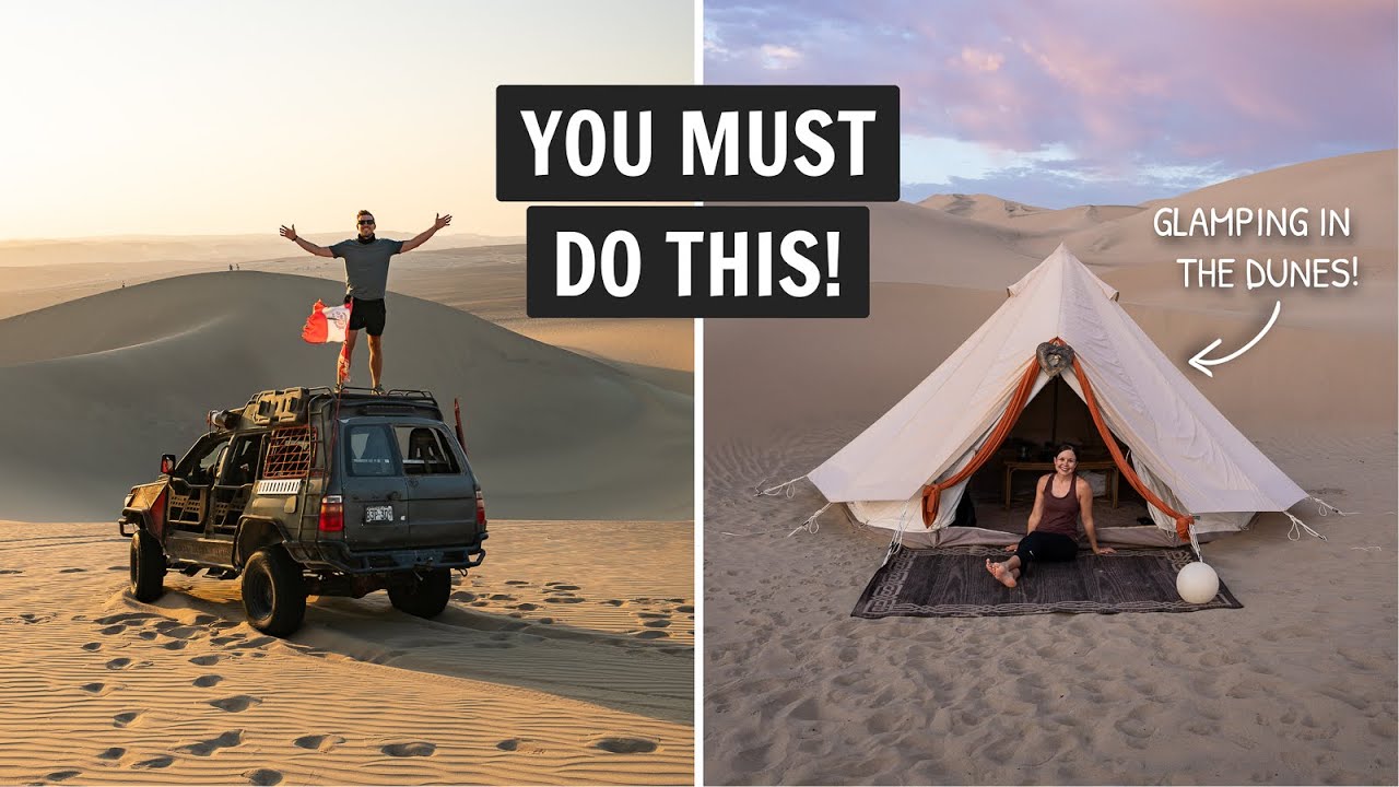 The BEST way to visit Huacachina (Peru's DESERT OASIS!) 🌴