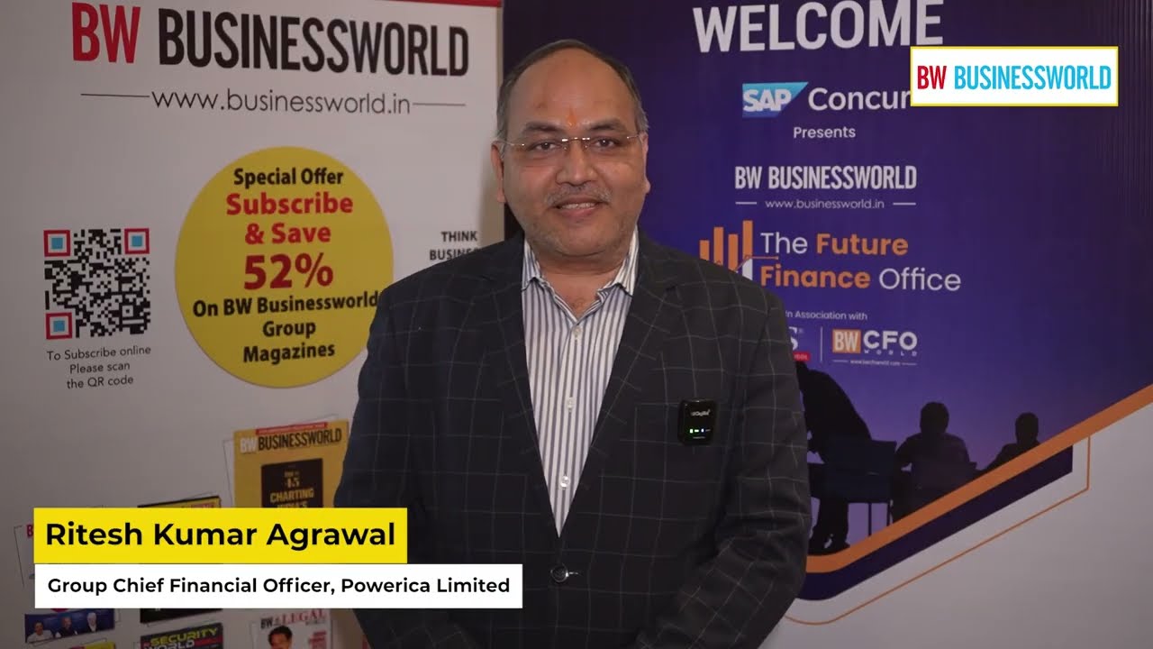 Ritesh Kumar Agrawal, Group CFO, Powerica Limited | The Future of Finance Office 2025