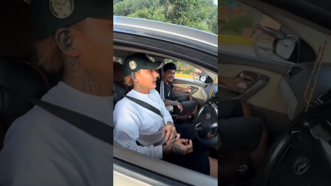 VTEN at Street driving #vten #hiphop #rap #music #nepal