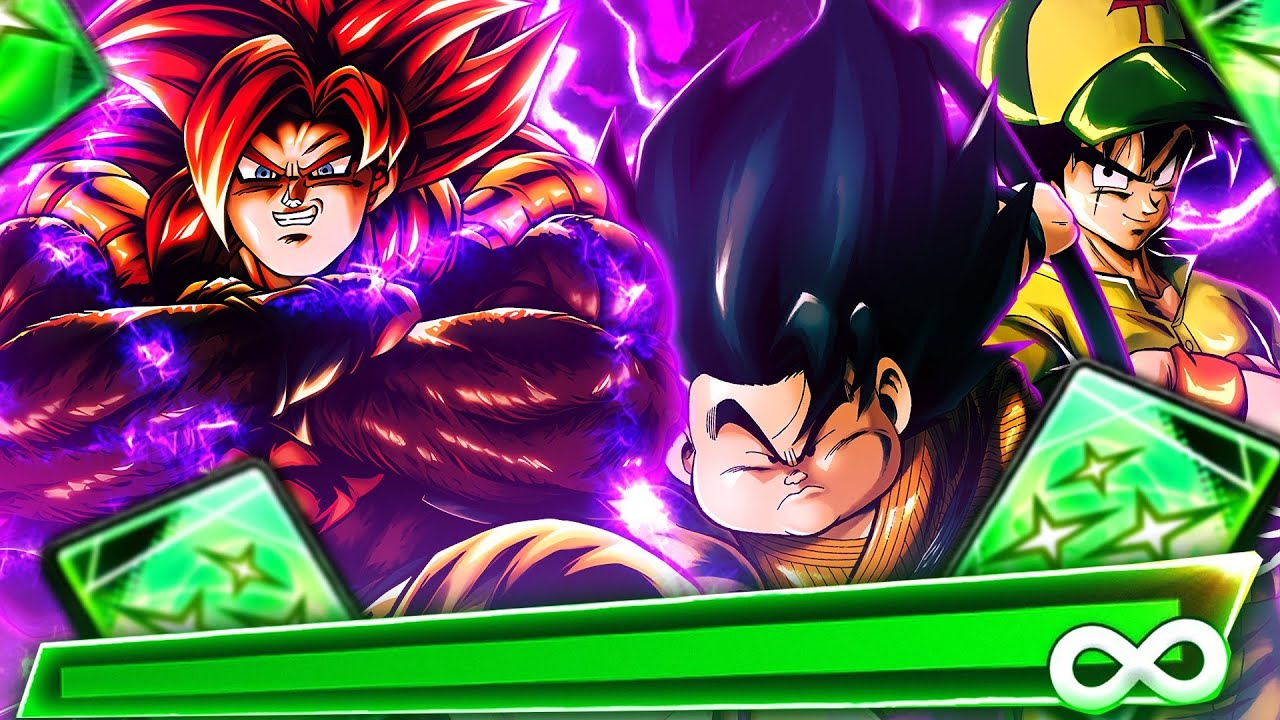 ULTRA SSJ4 GOGETA ON THE MEME TEAM IS TRULY THE IMMORTAL MONKEY GOD!!! (Dragon Ball Legends)