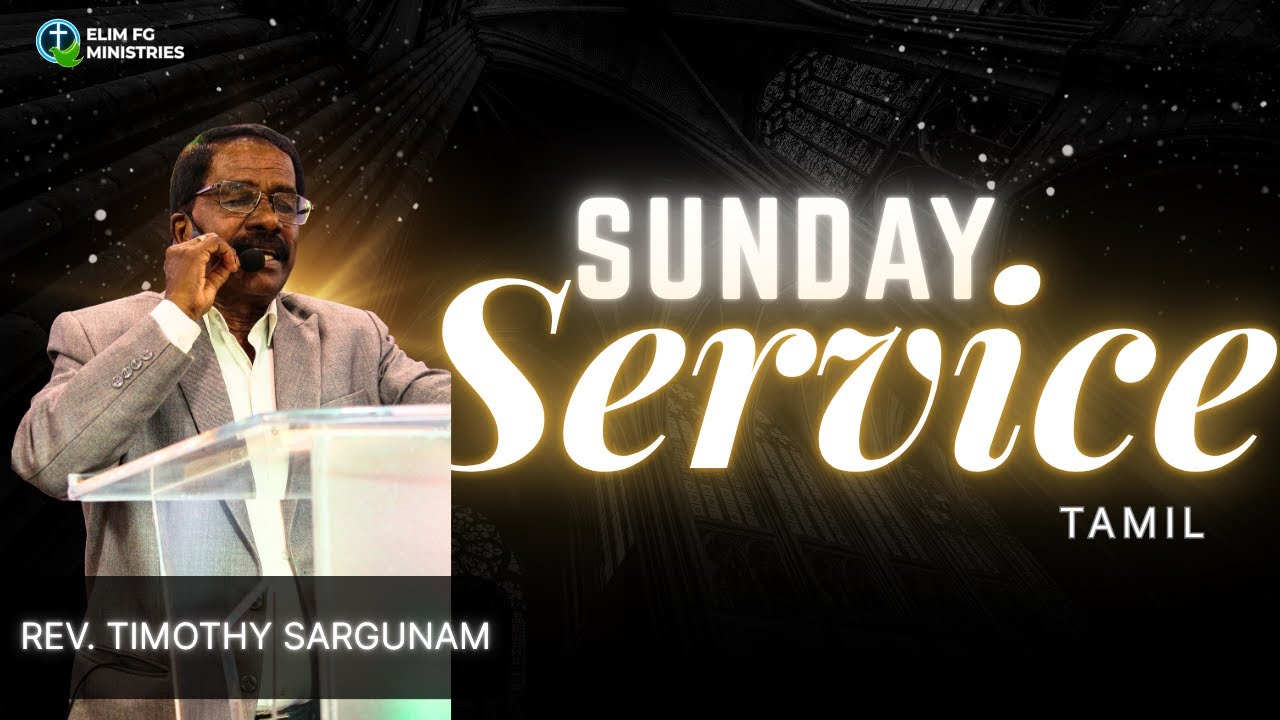 🔴LIVE |  2ND SUNDAY SERVICE | TAMIL | 25TH JAN 2026 | EFG MINISTRIES