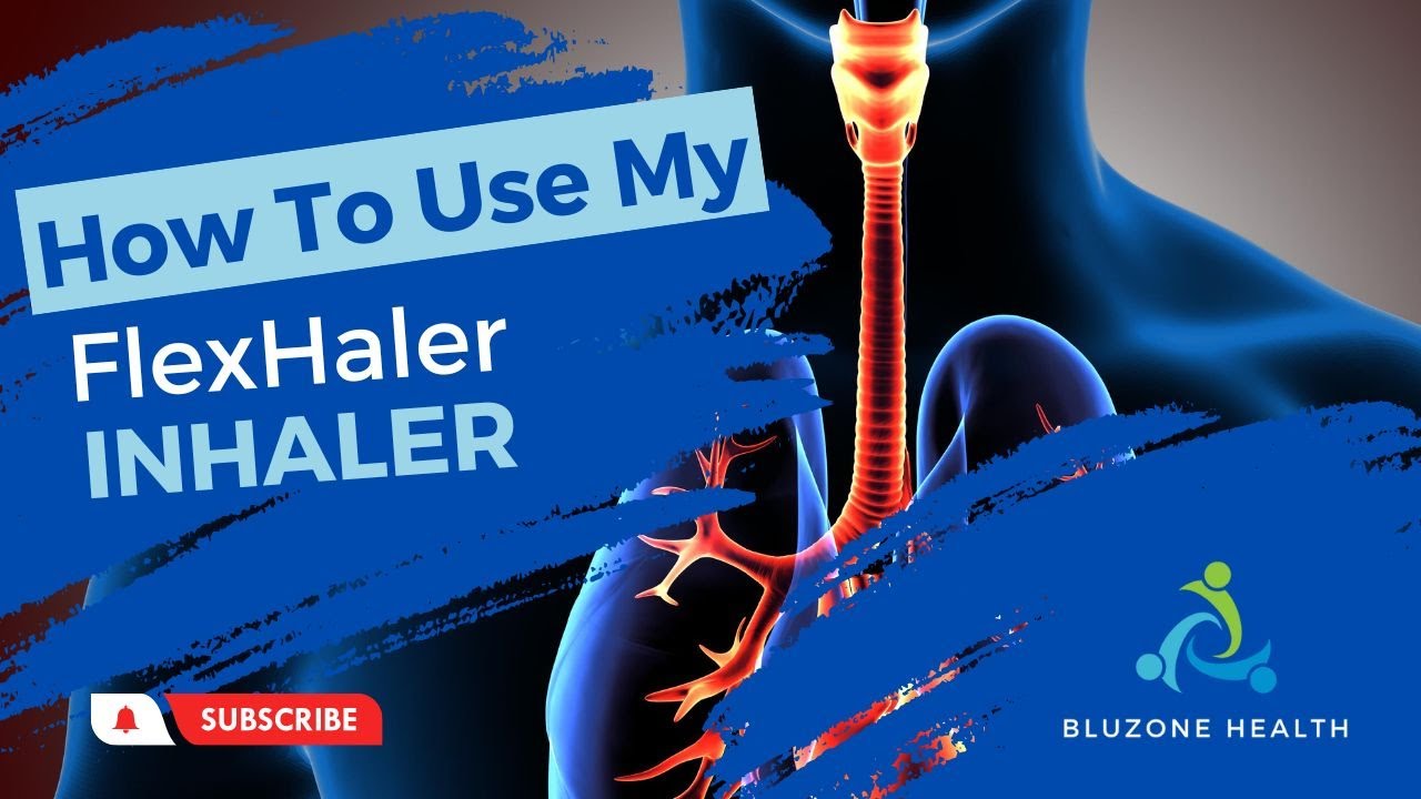 How to use my FlexHaler Inhaler for Asthma and COPD