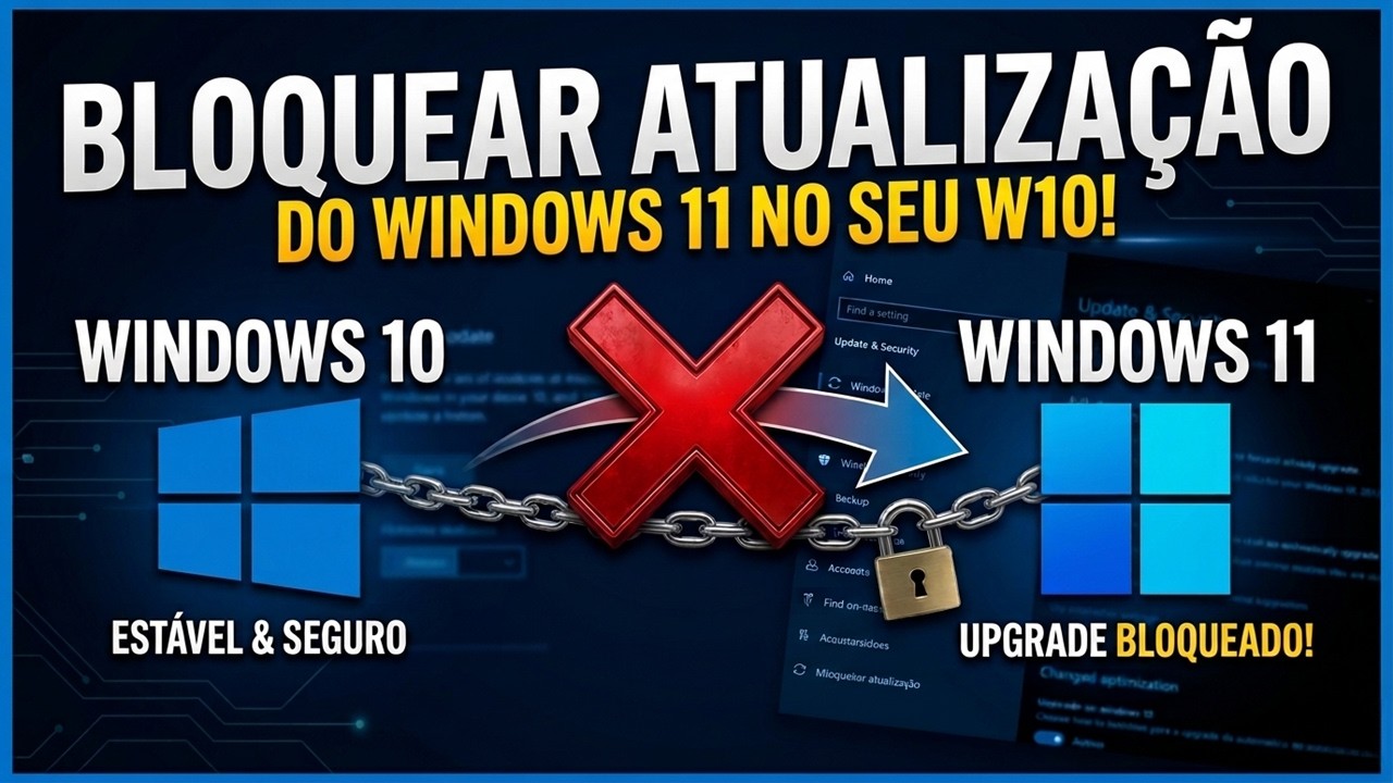Como Impedir Que Windows 10 Atualize Sozinho para Windows 11