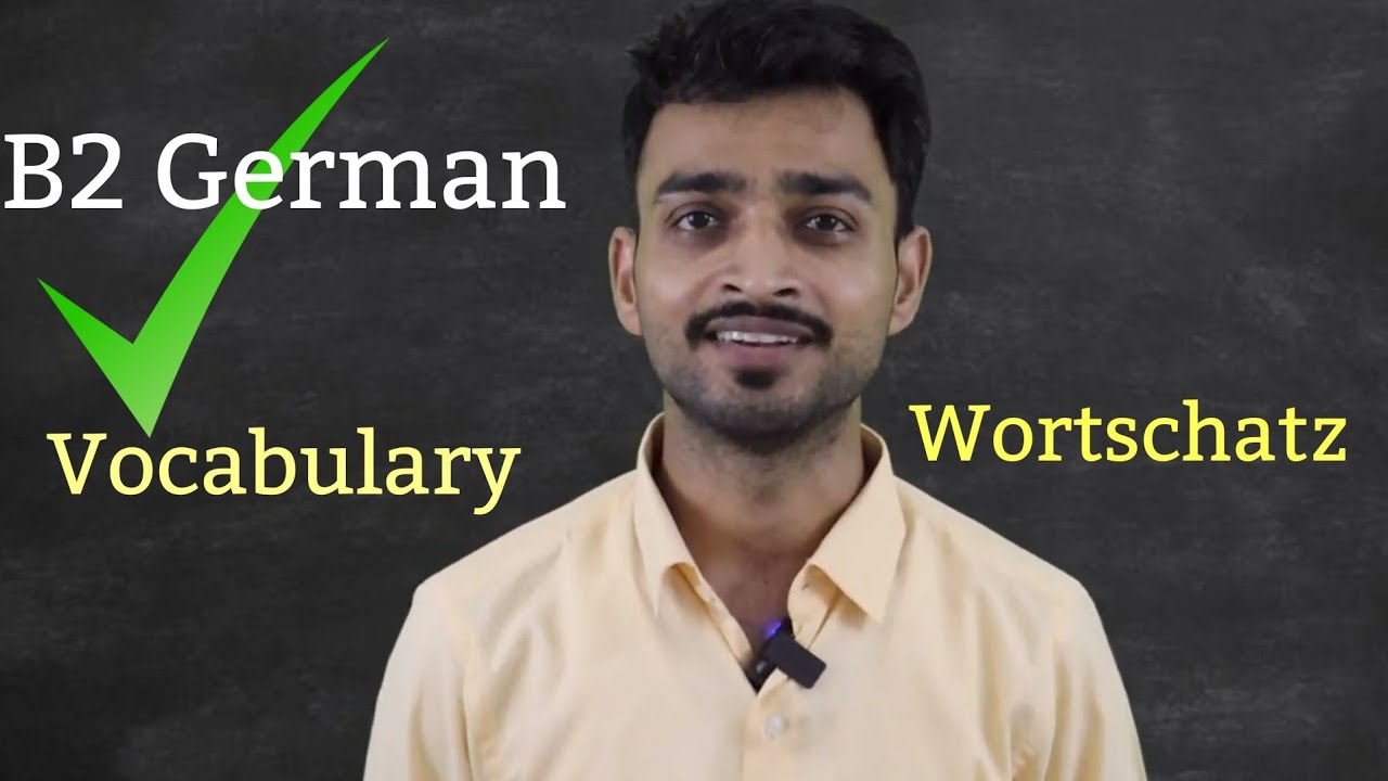 German Vocabulary B2 Level| Learn German| Improve Vocabulary|