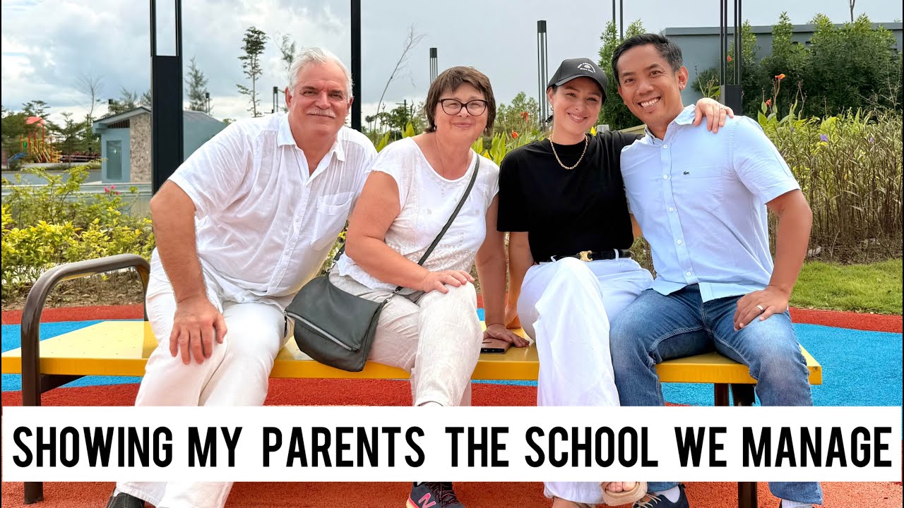 Showing My Russian Parents our School | Kids Christmas Program