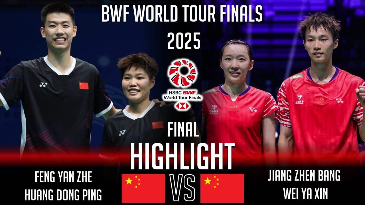 FINAL‼️FENG Yan Zhe HUANG Dong Ping vs JIANG Zhen Bang WEI Ya Xin | World Tour Finals 2025 Badminton