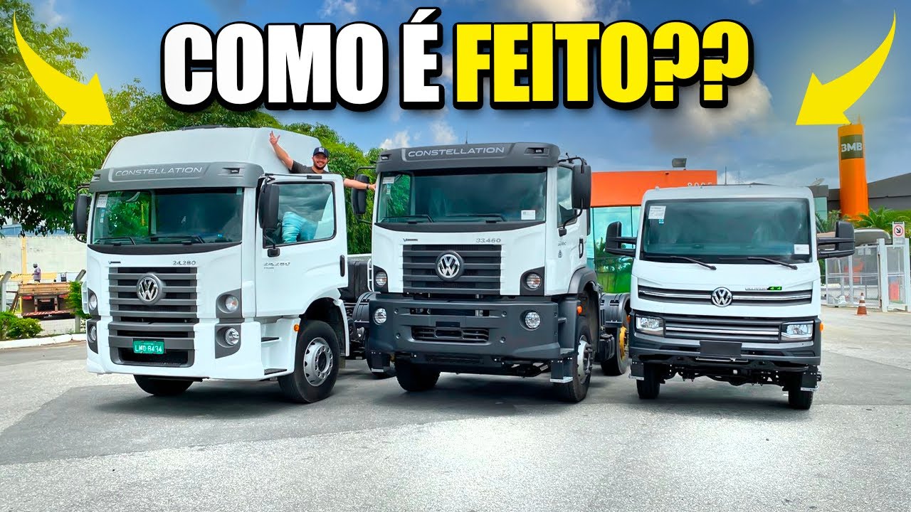 CONHECI A FÁBRICA DO DELIVERY 4X4 E DO CONSTELATION CUSTOMIZADO!