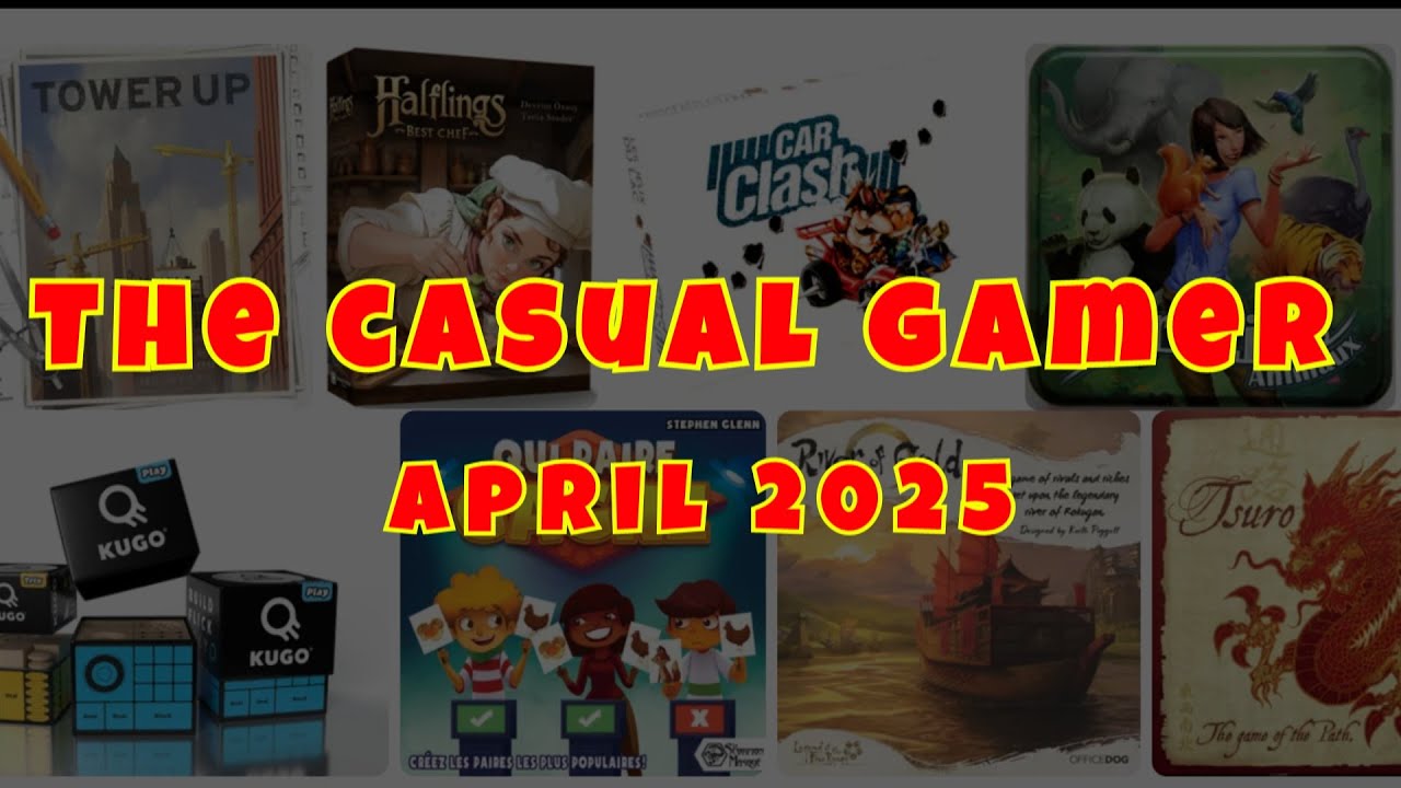 Spring Showering Of Gaming - The Casual Gamer - April 2025