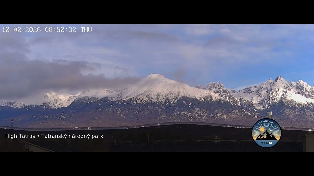 Tatry mountains Timelapse – 2026-02-12